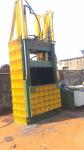 Industrial Mobile Vertical Cardboard Baler Machine For Supermarket Manual