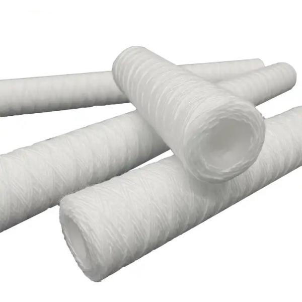 3KG Weight Food Beverage Melt Blown Cartridge Filters 1/3/5 Micron Polypropylene