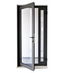 Modern Design Residential Windproof Sunshade Double Glazed Casement Swing