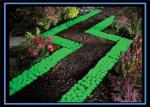 Yellow Green Color Luminescent Materials Glow In The Dark Garden Stones