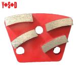 Grit 6 - Grit 400 Concrete Polishing Tools Soft Bond With Double Oval Segments
