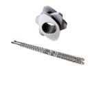 Bimetallic Extruder Screw Element for Wood Plastic Extruder for Twin Screw