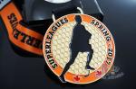 10k Custom Sports Medals With Soft Enamel Sublimated Ribbon For Canada Hockey