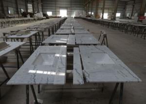 Wholesale Popular Statuario Marble Tiles , Modern White Marble Vanity Countertops from china suppliers