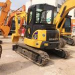 Used Komatsu PC55 Excavator 5.5 Ton Japan Mini Excavator Good Health with CAT