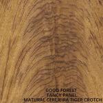 Specially Cerejeira Tiger Crotch Wood Veneer 2440x1220 2745mm For Hotel