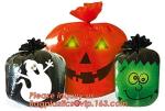 Halloween Pumpkin Leaf Bags Bundle: 2 Different Sets of Lantern Leaf Bags