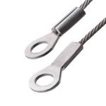 Flexible Stainless Steel Lanyard Cables, Perforated Safety Wire Rope, Conductive