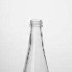 700ml Glass Bottle for Mineral Water with Metal Screw Cap and Decal Surface