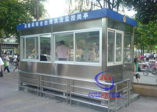 Modern Style Customized High-strength Steel Sentry Box For Top-grade Hotel /