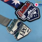 Custom Soft Enamel Zinc Alloy medals Gift metal 3D hollow out enamel sports