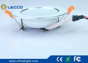Wholesale 300 LM LED Recessed Downlight 3W SMD 5730 Disk Type 100 LM / W 30 000H from china suppliers