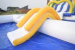 Kids And Adults Inflatable Water Park 0.9mm Pvc Tarpaulin