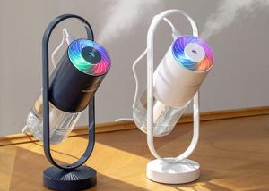 Wholesale 360 Degree Rotatable Portable Mini Negative Ion Air Humidifier With LED Light from china suppliers