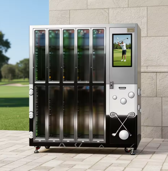 WEIMI Smart Golf Clubs Rental Locker Vending Machine for 24/7 Golf Club Rentals