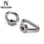 Industrial Grade A4-70 ISO Standard Heavy Duty Lifting Eye Nut with Thick Round
