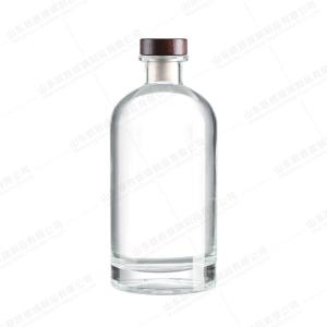 Wholesale Industrial Beverage Glass Bottle 700ml 750ml 1000ml for Whiskey Vodka Brandy Gin from china suppliers