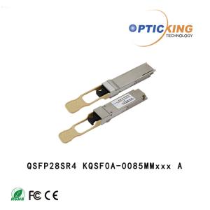 Wholesale OPTICKING 100m 850nm QSFP Transceiver Module 100G QSFP28 SR4 from china suppliers