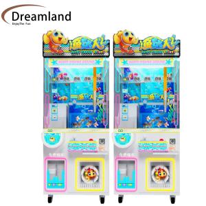 Wholesale New Playing Fishing Machine Children Real Catching Fish Vending Machine For Game Zones from china suppliers
