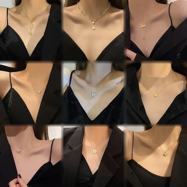 ISO Women Necklaces Stainless Steel Women'S Fashion Necklace OEM