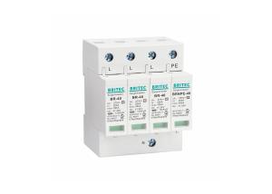 Wholesale 3p + NPE Imax 40kA Type 2 SPD Surge Protection Low - Voltage Arrester Device from china suppliers