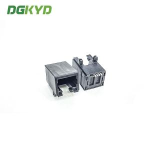 Wholesale Single Ports Modular RJ11 Jack 4P4C SMD All Plastic Without Light from china suppliers