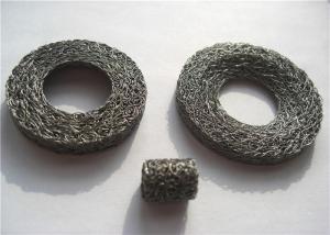 Wholesale OD30mm Cylindrical Anti Vibration Mount SS304 SS316 Compressed Wire Mesh 0.09mm - 0.55mm from china suppliers