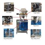 50g Powder Pouch Packing Machine 100bags/min Water Soluble