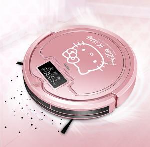Wholesale [Hello Kitty]Household Robotic Vacuum Cleaner Self Charging Wet Mop Cleaning Robot from china suppliers