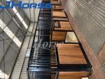 2200mm Modular Horse Stalls Barns With Latches Boarding For Pre Built Horse