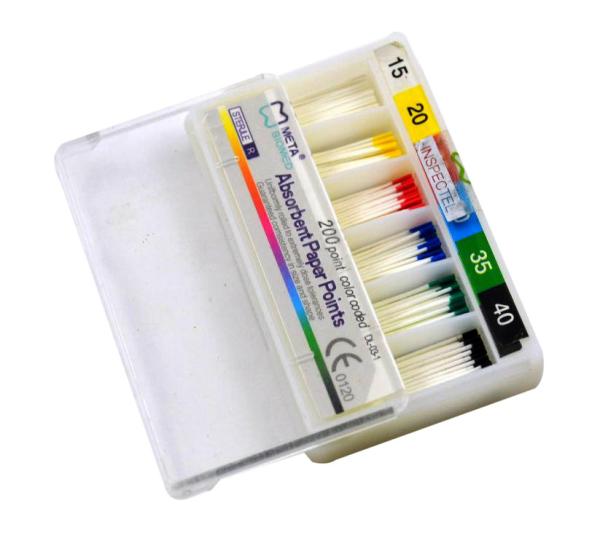 Quality Absorbent Dental Gutta Percha Points Different Size ISO Color Coded for sale