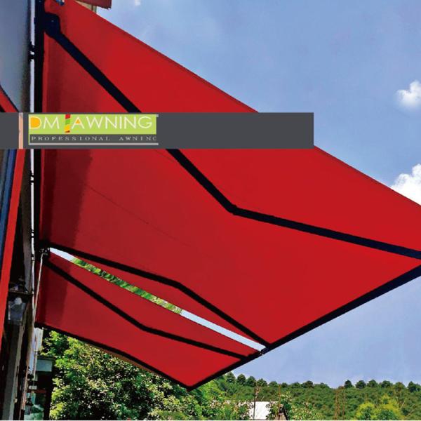 Balcony Folding Arm Waterproof Retractable Awning Full Box Household Awning