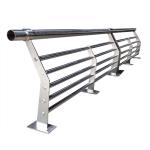 Bridge S7 BN1 Anti Corrosion Highway Guardrail Standard Galvanized Steel