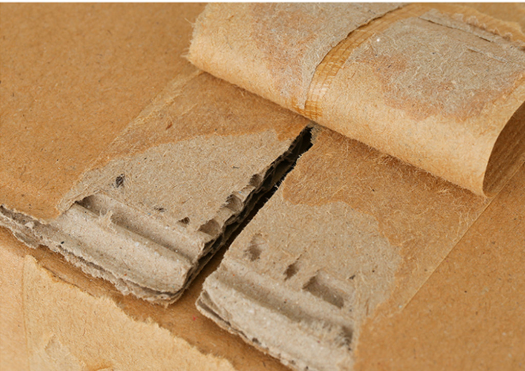 Hot Melt Kraft White Adhesive Tape For Industry Kraft Labels