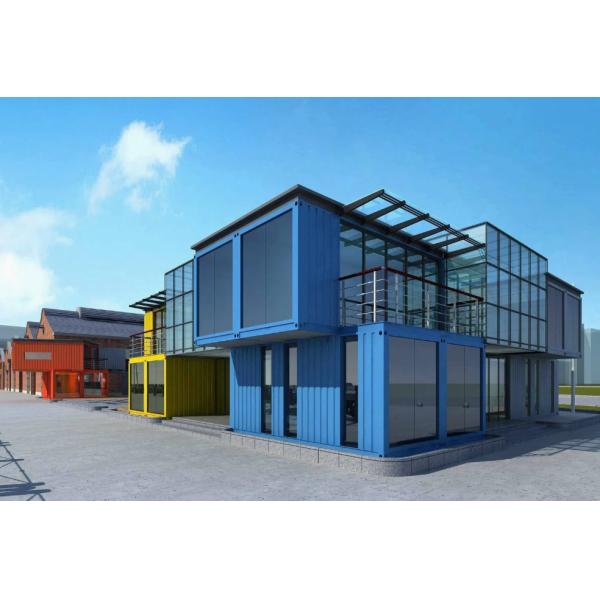 Prefabricated Combined Portable Low Cost Steel Structure Modular Apartment/Villa/Offices/Dormitory Container