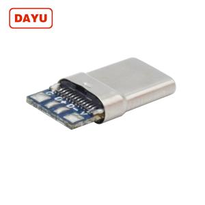 Wholesale High Current Type C Male Connector , Fast Charging Usb C Male Connector from china suppliers