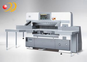 Wholesale Automatic Paper Cutting Equipment , Double Hydraulic Paper Cutting Machinery from china suppliers
