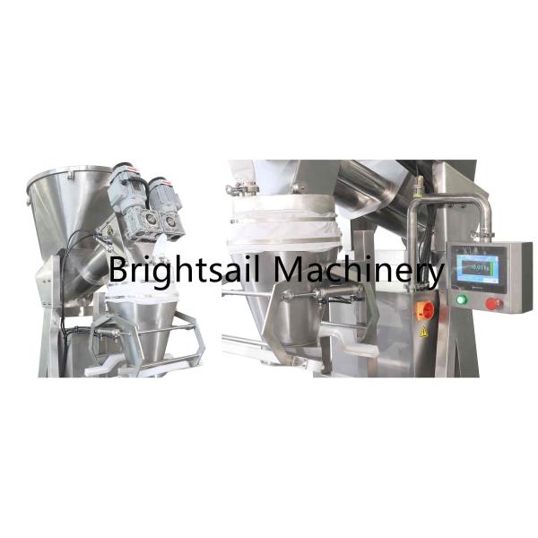 Auger Chemical Bag Packing Machine , Detergent Soap Packaging Machine Stable