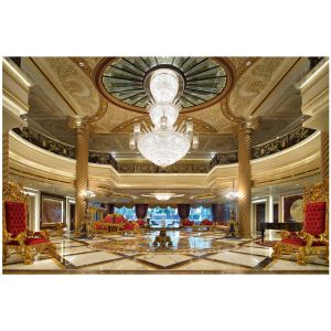 Buy cheap Non Standard Engineering Center Hall Large Chandeliers For Duplex Villa from wholesalers