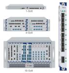 8 *1.25G SFP Slot to 1*10G XFP Slot Line card (Support 6U/2.5U/1U management