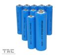 Blue PVC 3.2V LiFePO4 Battery AA 14500 600mah For Solar Lamp And LED