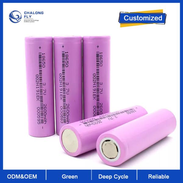 LiFePO4 Lithium Battery 3C 18650 Battery Cell 2000mah 2400mah 3.7V OEM ODM