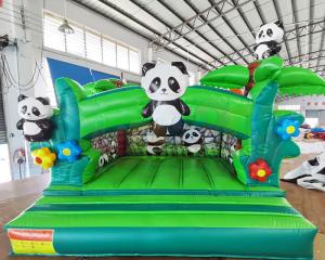 Wholesale Quadruple Stitching Inflatable Bounce Houses Panda Bouncy Castle from china suppliers