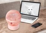 Portable Battery Operated Cooling Fan , Hand Held Electric Fan No Noise Running