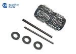 12 Point / 8pt TCT Flail Carbide Cutters Assemblies for Graco GrindLazer 630