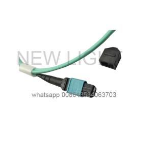 Wholesale MTP / MPO - LC Duplex 12 Core Fiber Optic Cable Multimode OM3 / OM4 from china suppliers