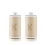 Empty Hair Care Containers Eco Friendly RPET PET Plastic Bottle 400ml