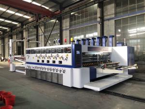Wholesale Automatic Printing Slotting 120pcs/Min Pizza Box Making Machine from china suppliers