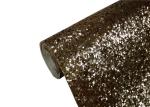 Champagne Gold Shimmering Glitter Material Wallpaper Roll Fabric For Wedding
