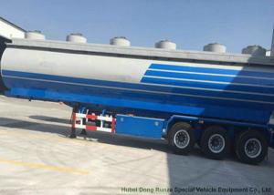 China  Tri Axle Oil Fuel Petrol Diesel Tank Semi Trailer  5 Compartments  45m3 For African on sale